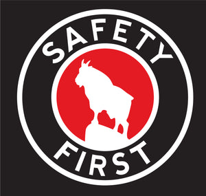 'Safety First' logos
