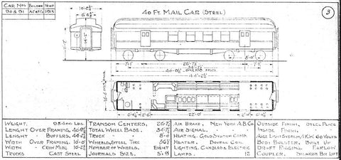 Equipment Diagram Book - 1925 Passenger - Digital