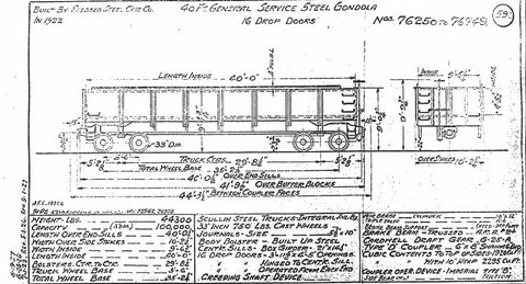 Equipment Diagram Book - 1927 Freight - Digital