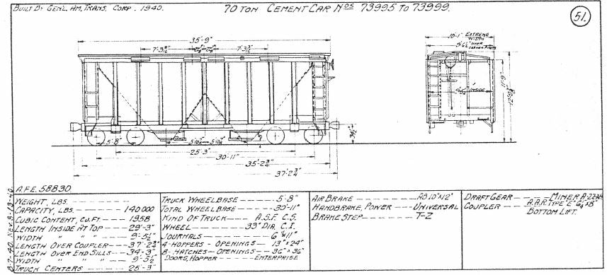 Equipment Diagram Book - 1940 Freight - Digital