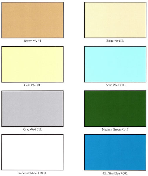 Bundle: Color Cards for Frame Structures/Depots AND 1965-1970 Depots
