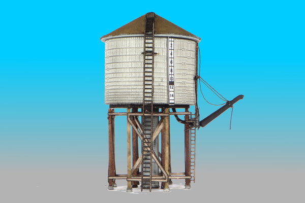 N scale Wooden Water Tank