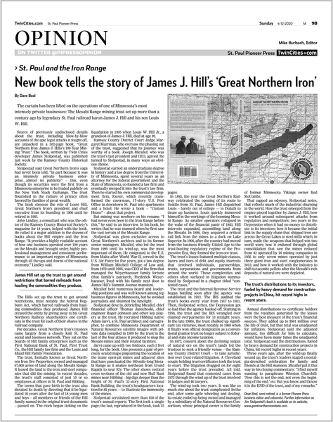 Great Northern Iron: James J. Hill's 109-Year Mining Trust